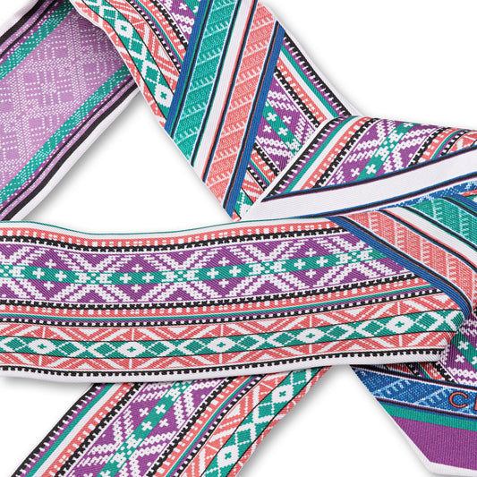 Lilac Baltic Sashes Silk Ribbon Scarf CIATAU